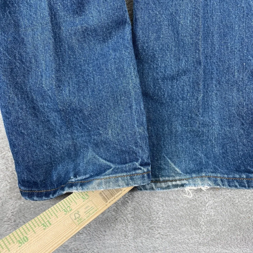 Vintage Levis 720 Student Jeans Mens 26x32 (24x31) Blue Denim Straight Leg USA